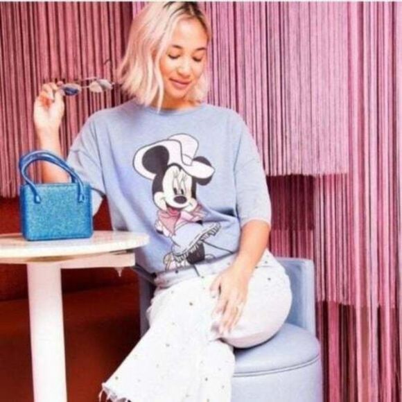 ZARA DISNEY MINNIE MOUSE COWGIRL WESTERN T-SHIRT - Picture 5 of 8